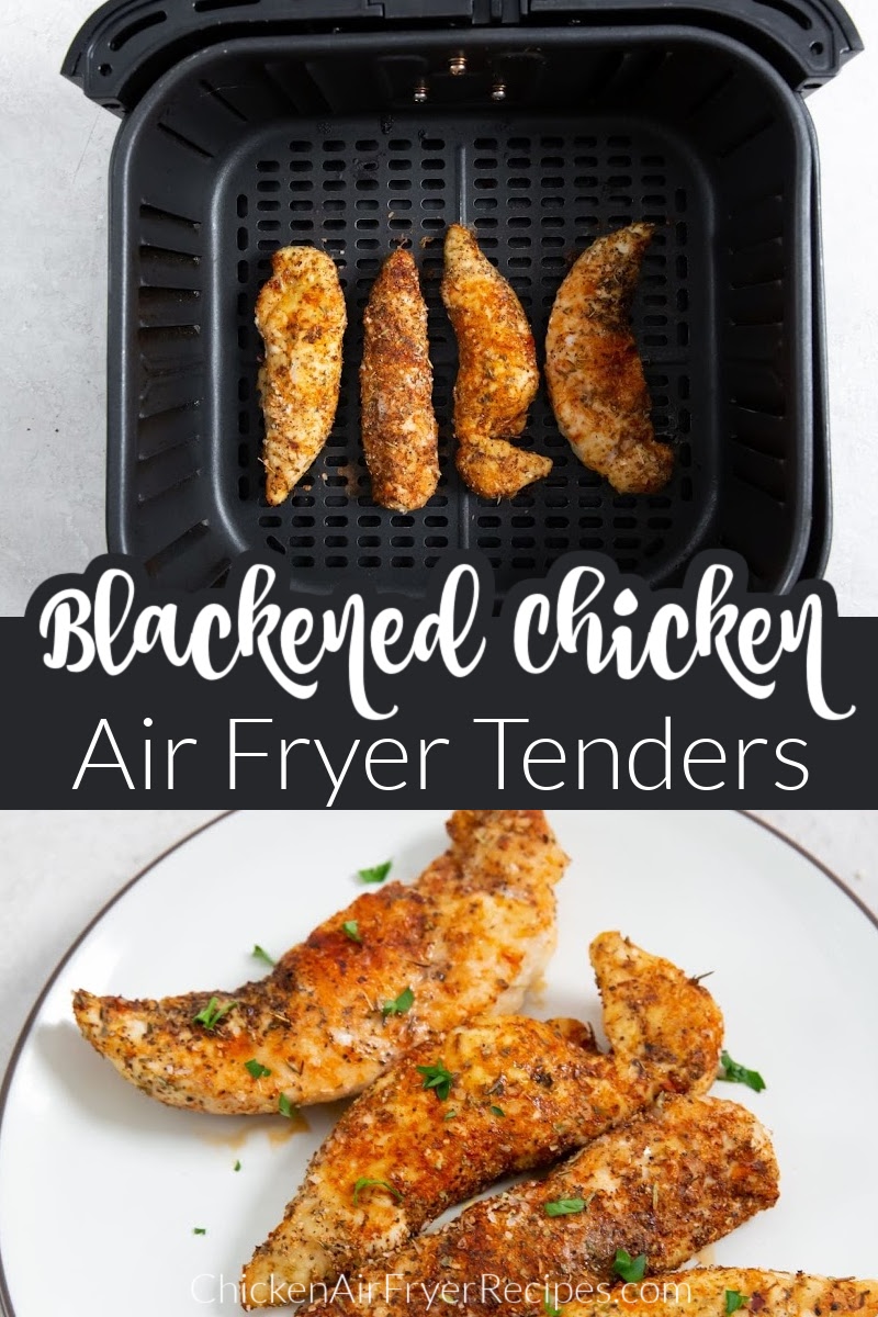 Our easy air fryer blackened chicken tenders recipe is an easy way to get dinner on the table, even with picky eaters to feed.