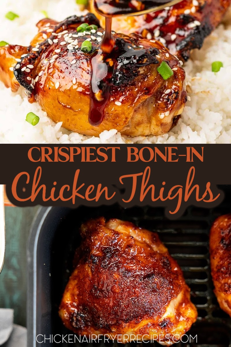 You can pick any of these air fryer bone-in chicken thigh recipes for easy dinner meals the whole family can enjoy.