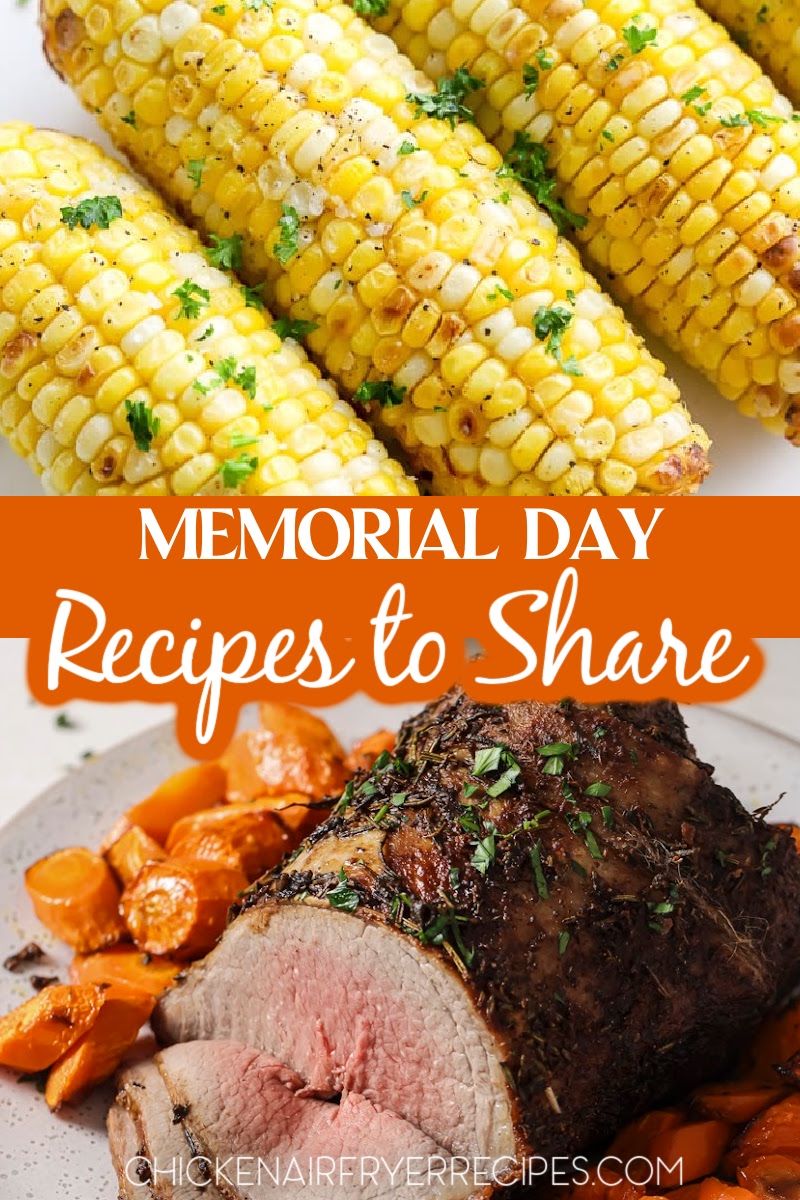 Honor fallen service members this Memorial Day with easy air fryer recipes for your day of remembrance - free up time for reflection while gathering.