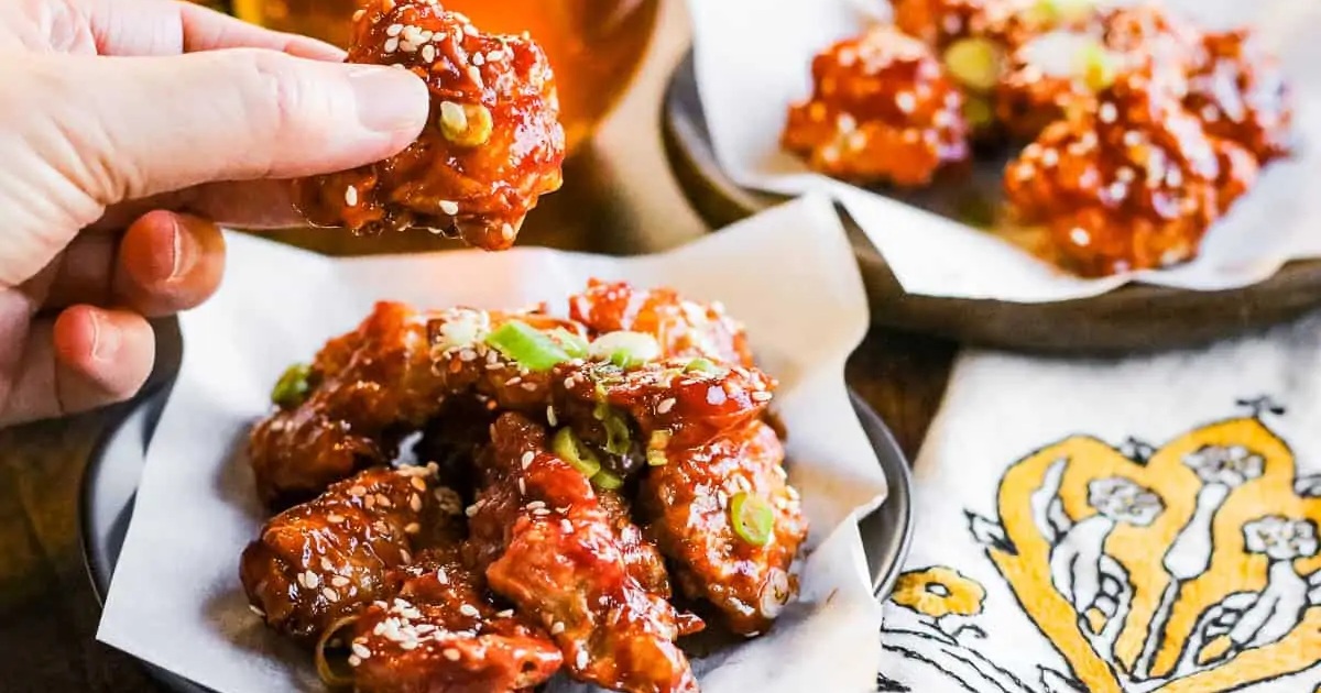 Spicy Air Fryer Chicken Recipes Air Fryer Korean Fried Chicken 