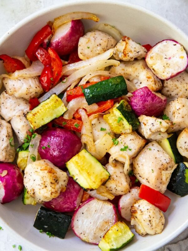 Air Fryer Chicken and Veggies &ndash; Great for Meal Prep!