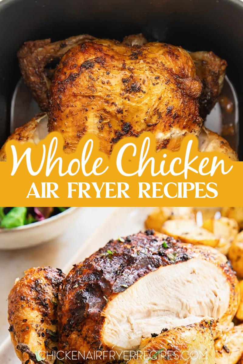 These air fryer whole chicken recipes let you cook a quick, crowd-pleasing meal that&rsquo;s easier than you think.