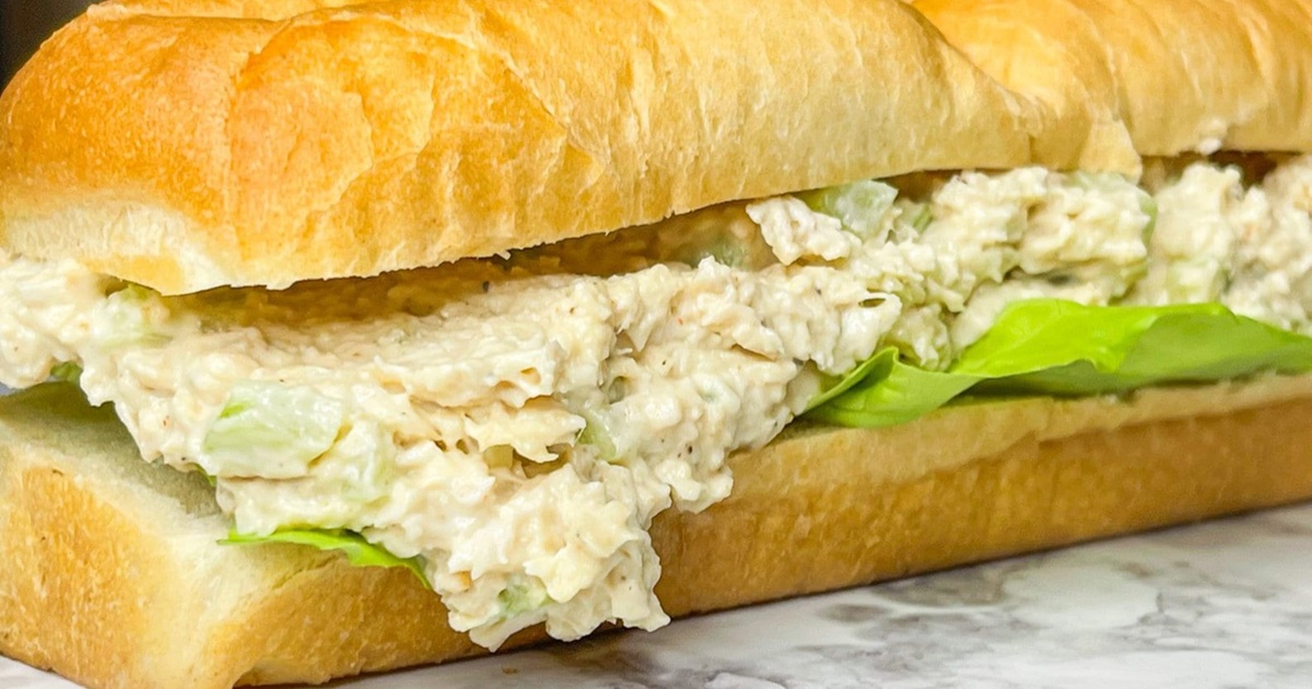 Air Fryer Chicken Salad Recipes Chicken Salad in a Sandwich
