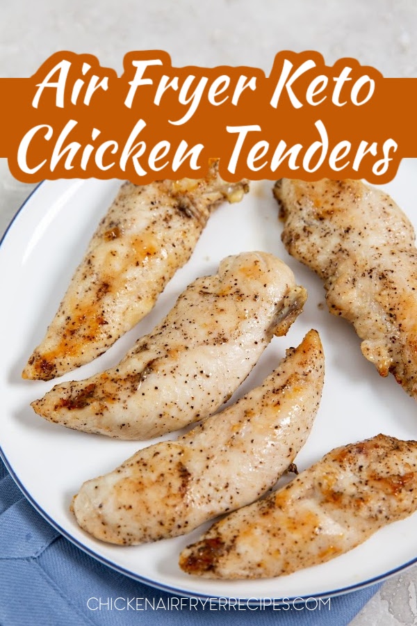 Our air fryer keto chicken tenders are not only great for a keto meal plan, they can also be meal prepped and a protein filled snack.