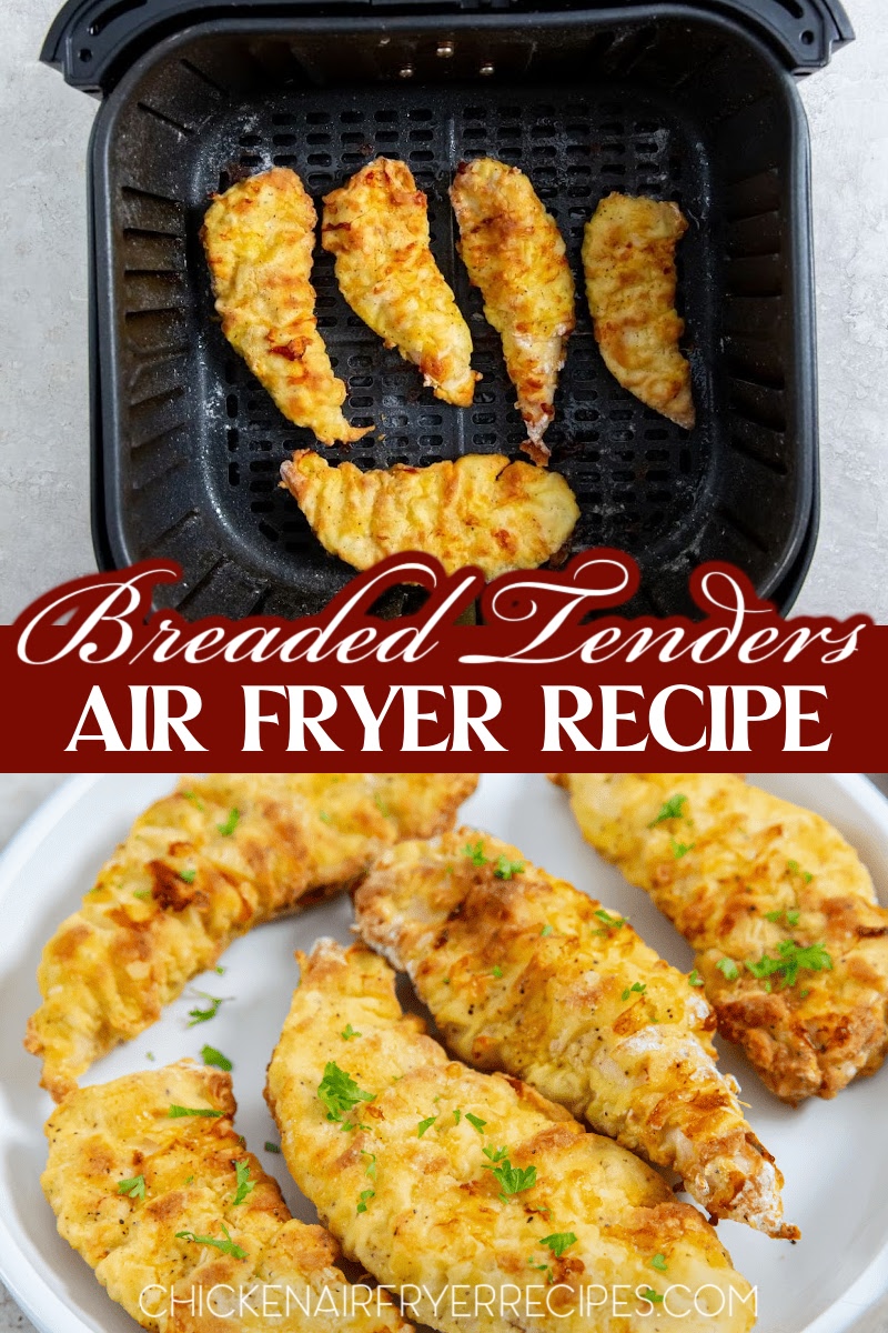 Our air fryer chicken tenders with flour recipe helps you cook restaurant-quality chicken tenders at home and just as fast as those restaurants.