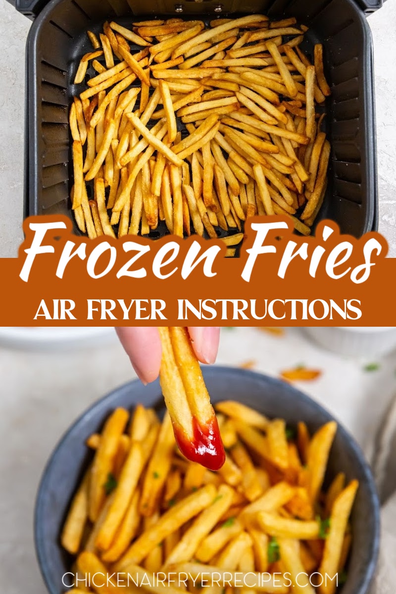 Frozen french fries don&rsquo;t need to be a messy ordeal to get the perfect level of crips, this air fryer frozen french fries recipe perfects the side dish.