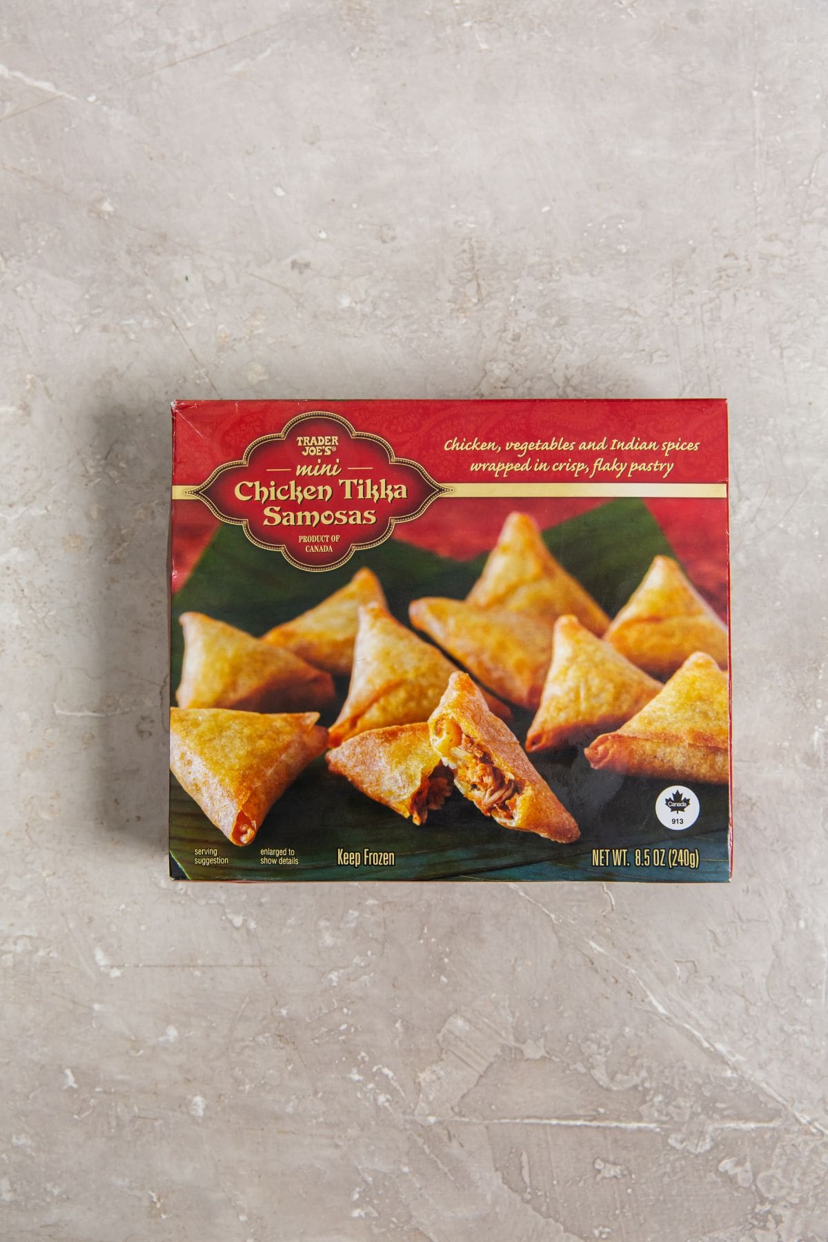 Air Fryer Mini Chicken Tikka Samosas Ingredient photo for air fryer mini chicken tikka samosas