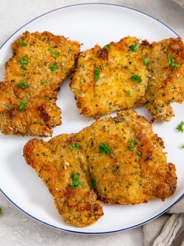 Easy Air Fryer Breaded Chicken Thighs