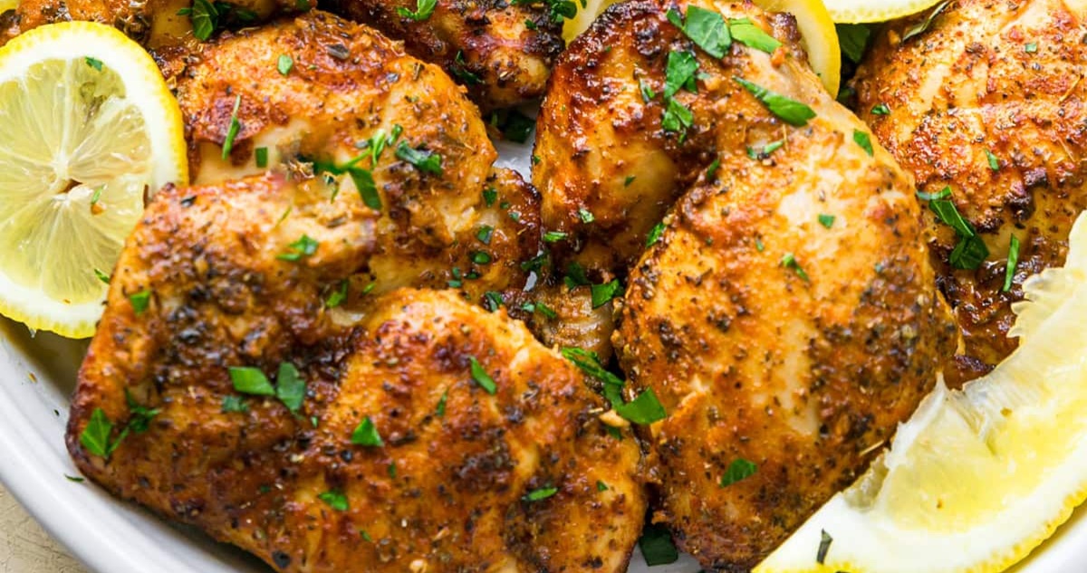Weight Watchers Air Fryer Chicken Thigh Recipes Yogurt-Marinated Zero-Point Thighs