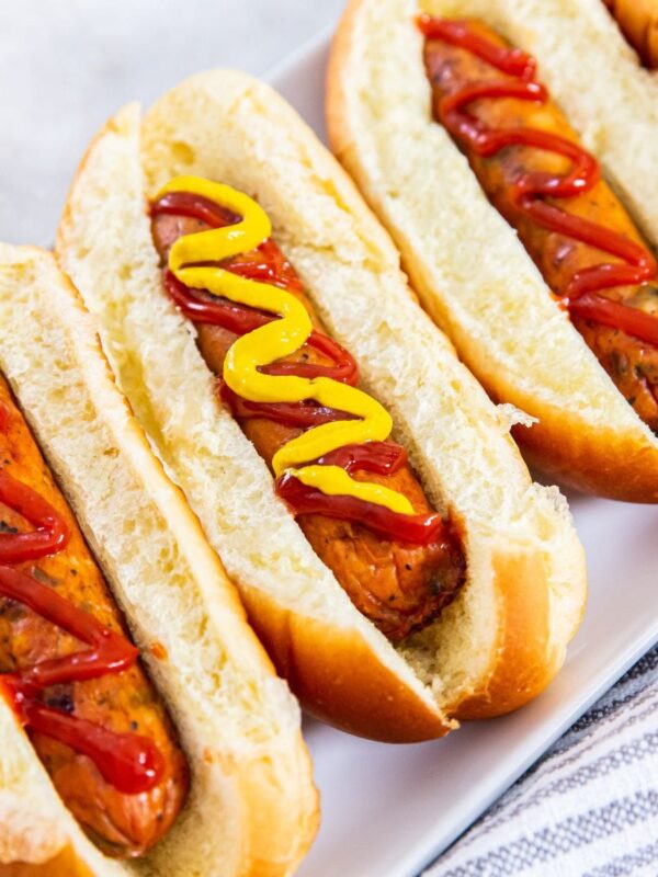 Air Fryer Frozen Chicken Sausage