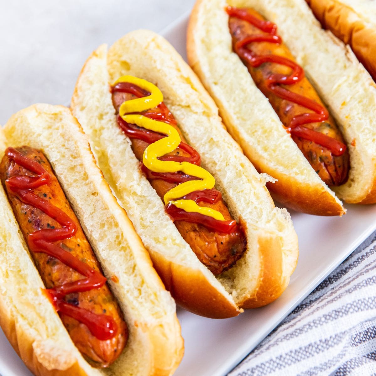 Air Fryer Frozen Chicken Sausage