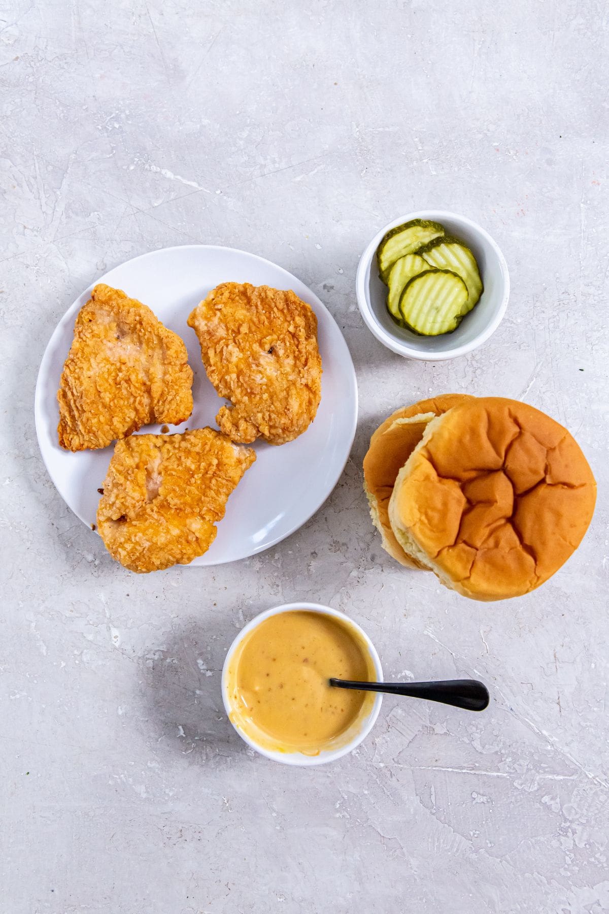 CopyCat Chick-fil-A Sandwich Ingredient photo for copycat chick-fil-a sandwich