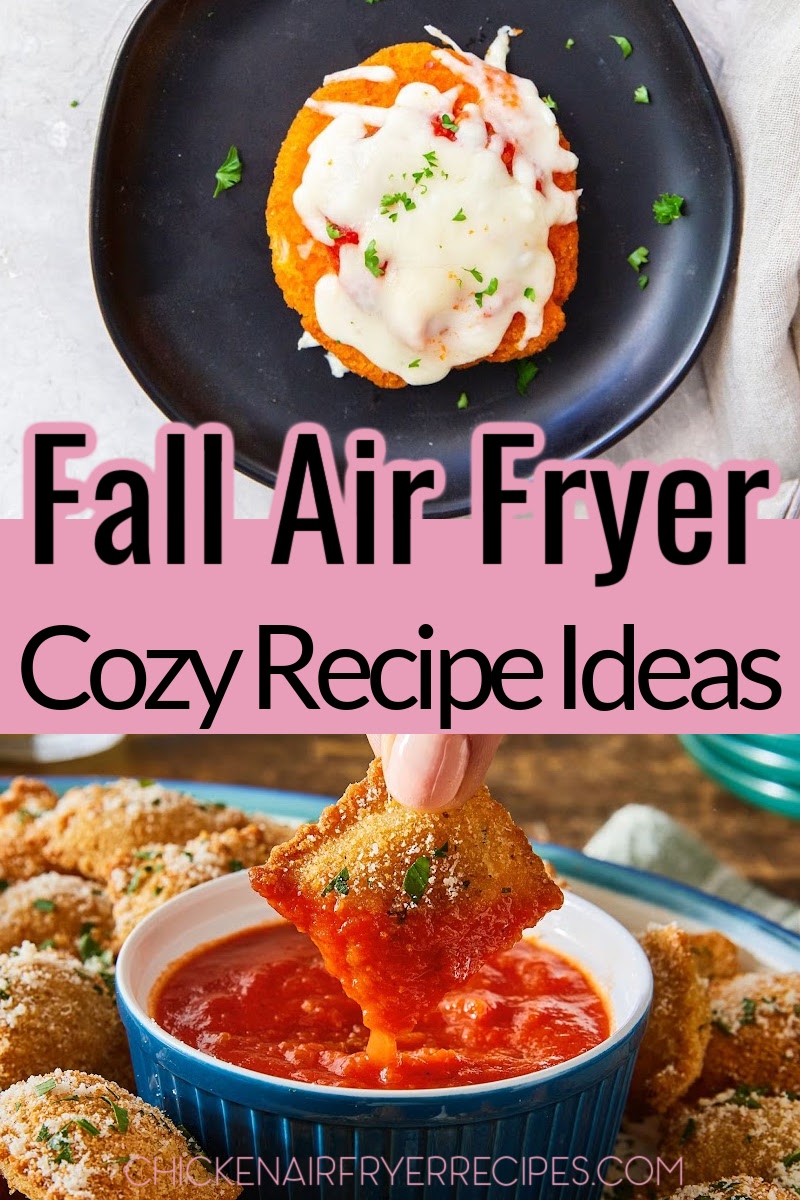 Try these cozy fall air fryer recipes on chilly or busy weeknights when you want a fall meal that uses easy air fryer recipes.
