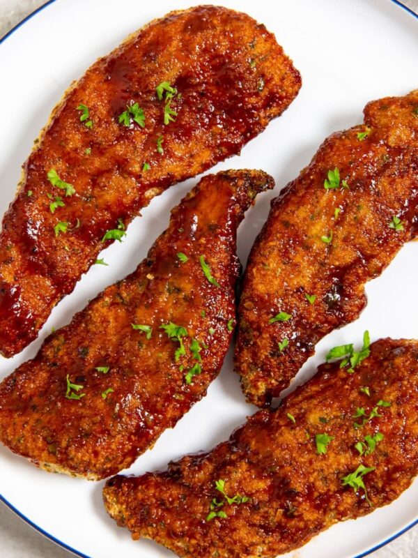 Easy Air Fryer Honey BBQ Chicken Tenders