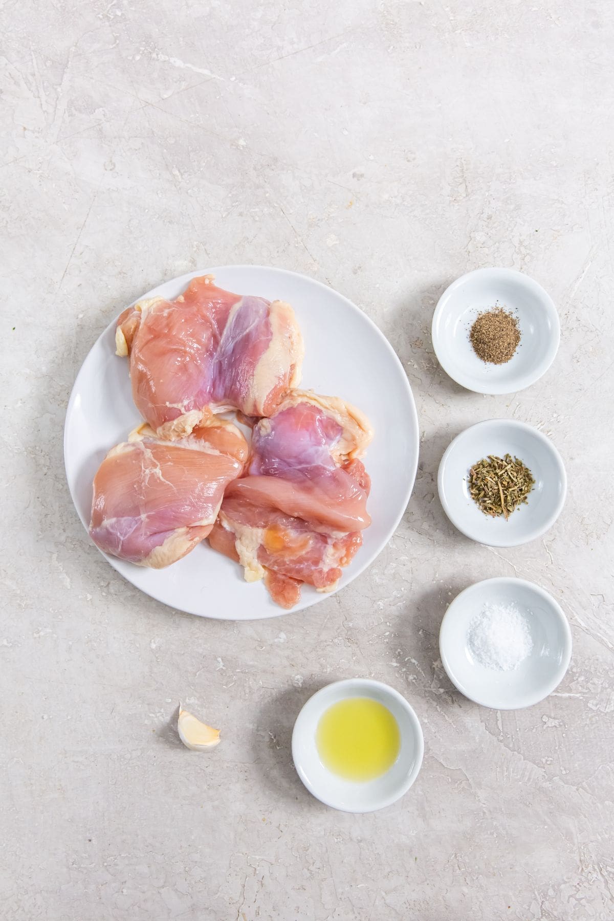 Easy Air Fryer Boneless Skinless Chicken Thighs ingredient photo for air fryer boneless skinless chicken breast