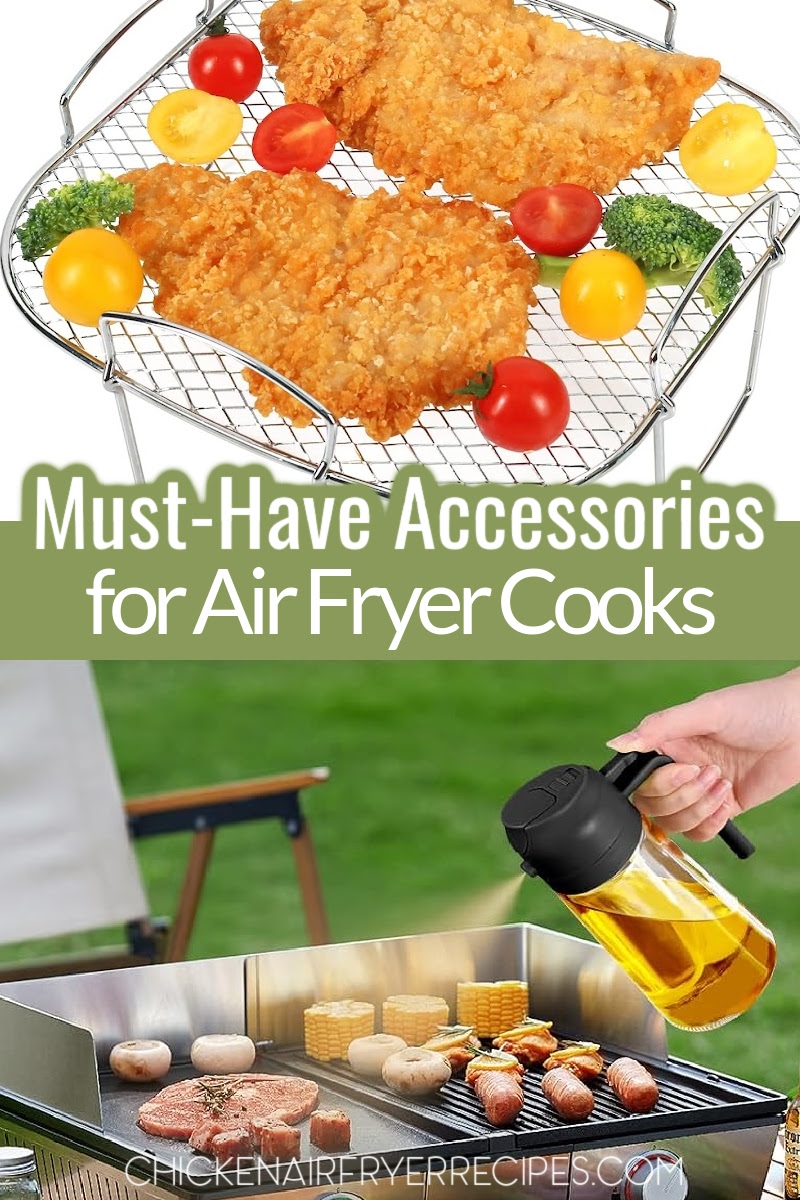 The must-have air fryer accessories can help make cooking our easy air fryer recipes even easier, whether it's a meal for one, two, or a whole family.