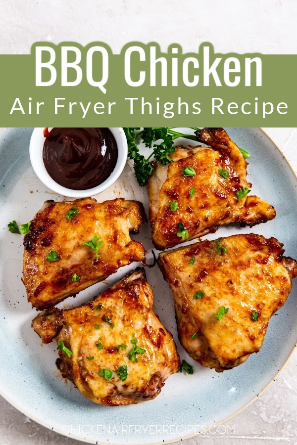 You don’t have to break out the grill to get crispy chicken with our air fryer BBQ chicken thighs recipe, making BBQ weeknight dinners easier.