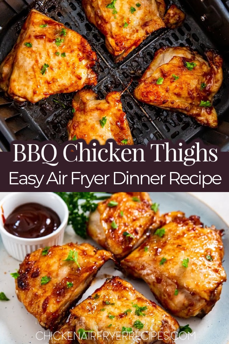 You don’t have to break out the grill to get crispy chicken with our air fryer BBQ chicken thighs recipe, making BBQ weeknight dinners easier.