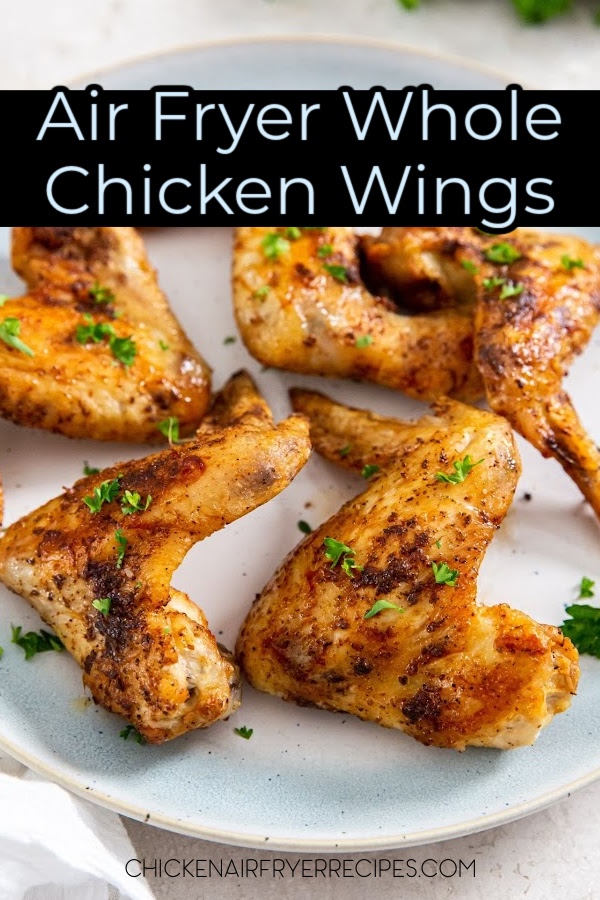 Easy chicken dinners make quick meals easier for families, like our easy air fryer whole chicken wings recipe, which packs all the flavor.