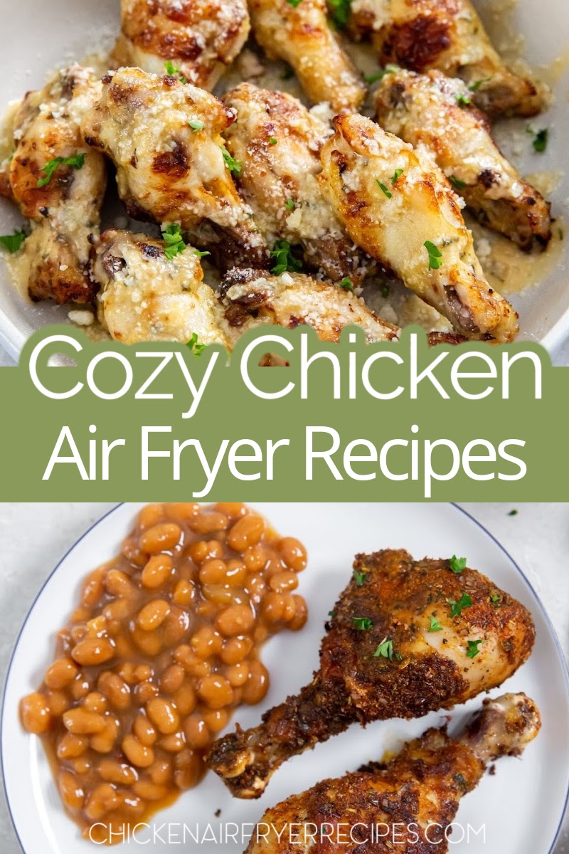 These cozy fall chicken air fryer recipes help make getting cozy at home easier, with affordable recipes that fit the bill for homemade comfort food.