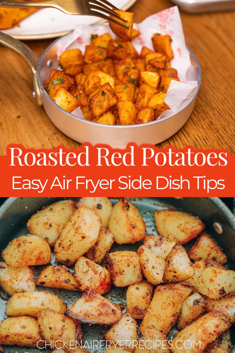 Roasting red potatoes to get that crispy, seasoned bite is easier when you learn how to make air fryer red potatoes and ditch the oven.
