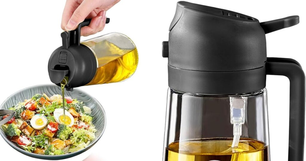 Must-Have Air Fryer Accessories Oil Spray Bottle/Dispenser